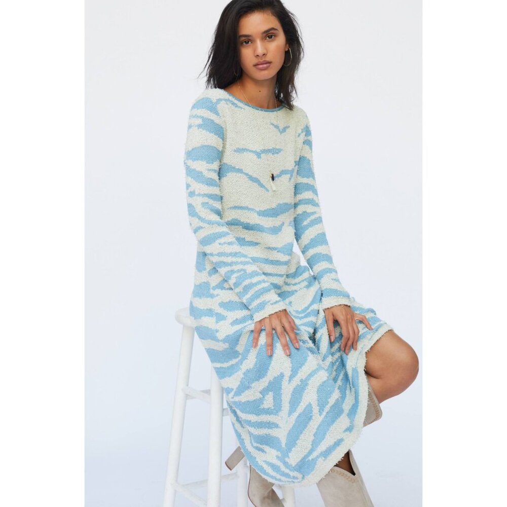 Anthropologie Cecilia Prado Sky Sweater Midi Dress